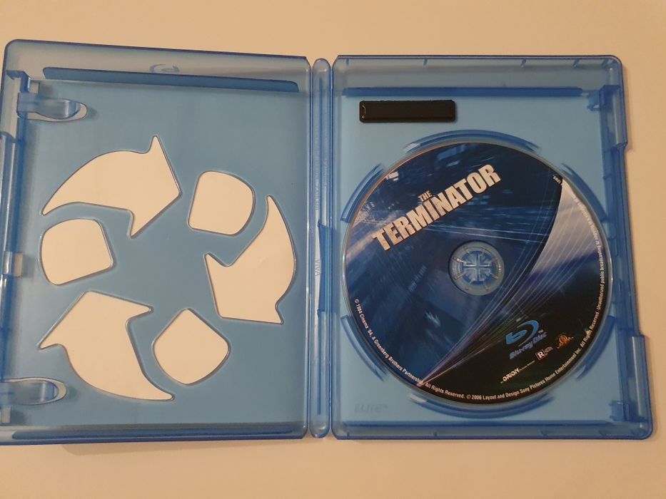 Bluray Terminator autografado