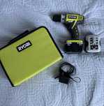 Wkrętarka RYOBI lsdt120 - cały zestaw