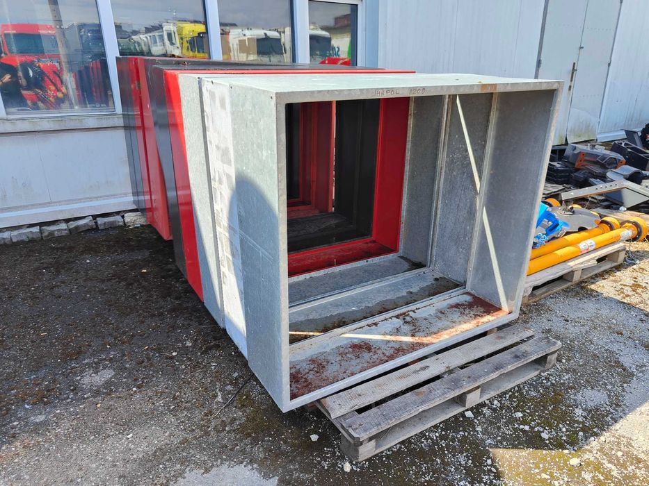 Nadstawka do rozsiewacza różne modele Janpol strumyk woprol 120x140cm