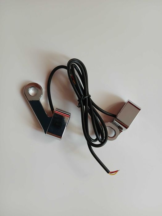 Motocykl kierunkowskazy Harley przednie led fastline chrom 2szt burszt