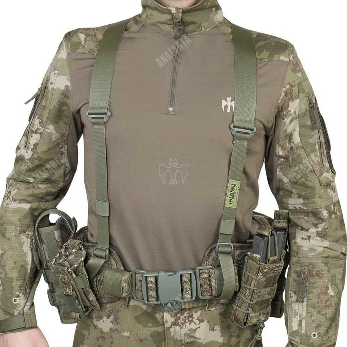 РПС. Ремінь тактичний місійний ANAFARTA, 80 см, три кольори камуфляжу