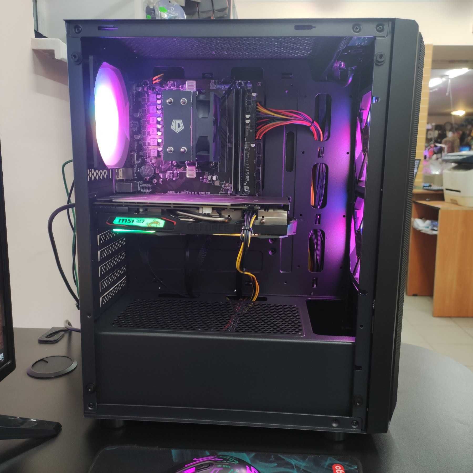 Компютер Новый Ryzen 5 5500, 16GB DDR4, MSI GTX 1660s 6GB, SSD 512GB