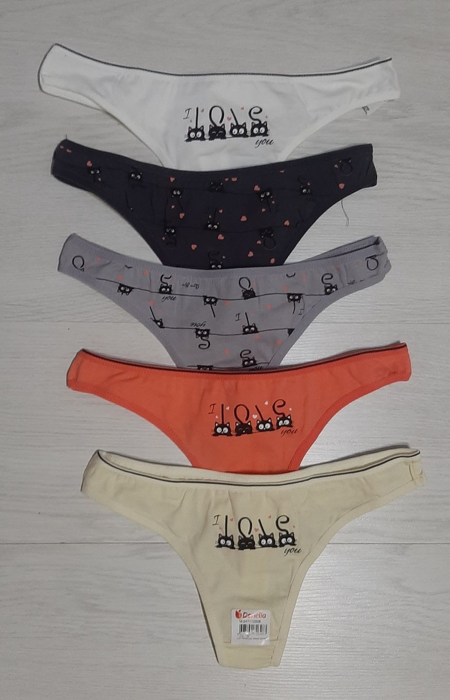 Трусики жіночі стрінгі M L XL Donella Туреччина