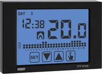 Ścienny termostat programowalny Vemer Chronos 230 Nero 454500