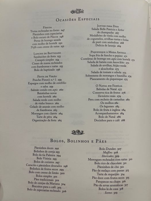 Livro “Receitas à Moda Antiga”