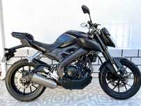 Yamaha Mt 125 com escape akaprovic