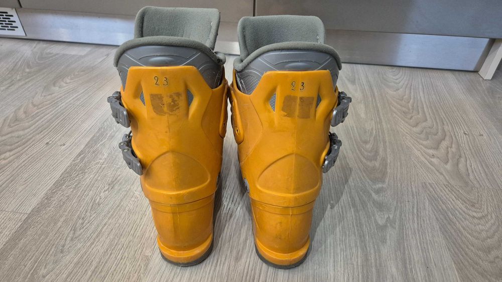 Narty z butami 120cm Rossignol + buty 23cm Tecnica dla dziecka