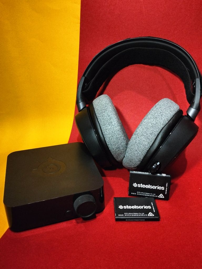Наушники Беспроводные Steelseries Arctis Pro Wireless+Кастом амбушюры