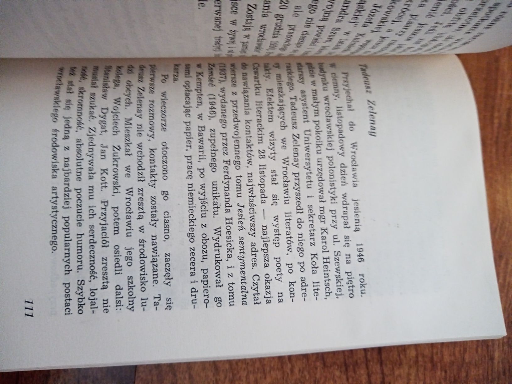 "Wrocław Literacki" - Zbigniew Kubikowski