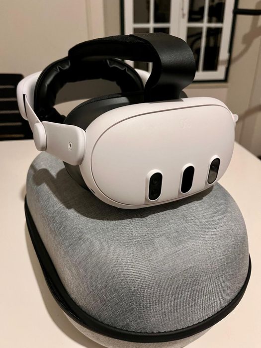 Meta Quest 3 com acessórios