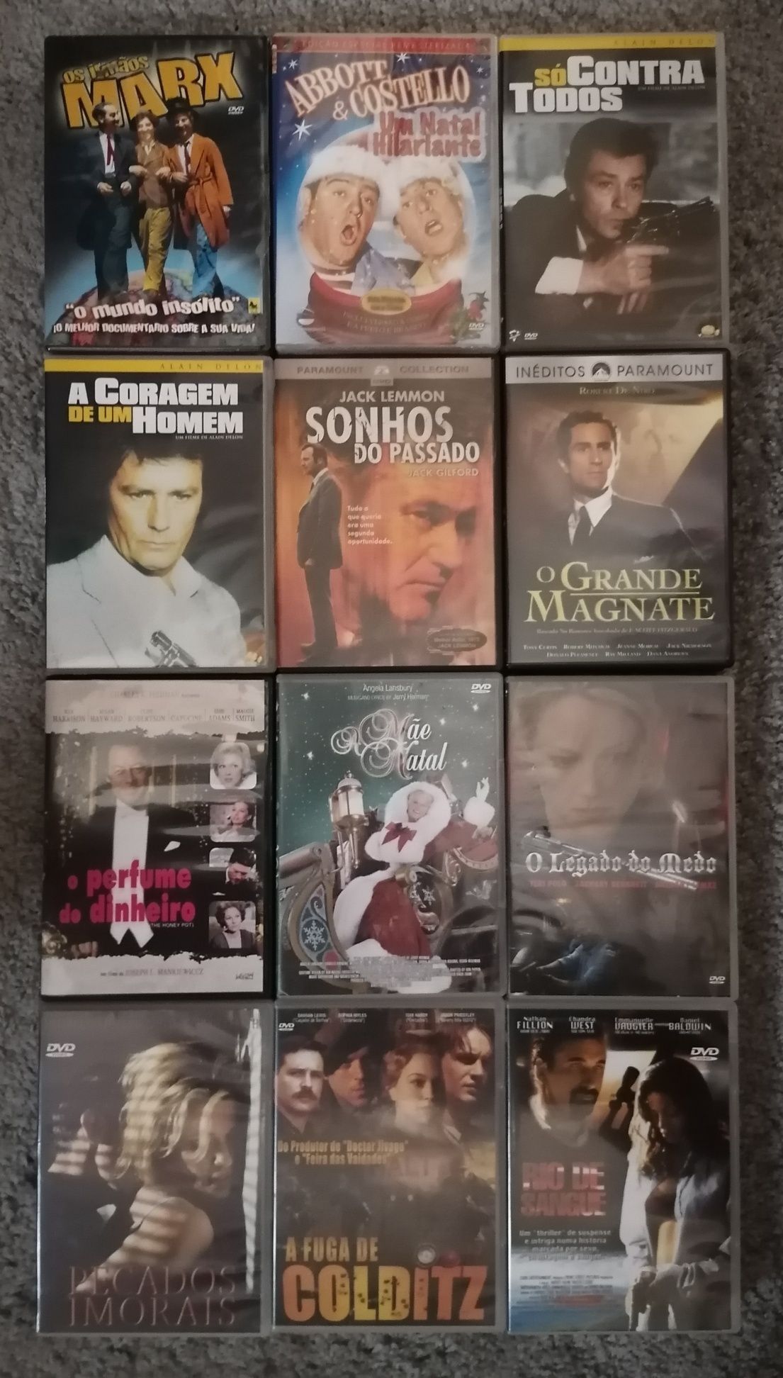 Lote 100 DVD's originais (LOTE 30)