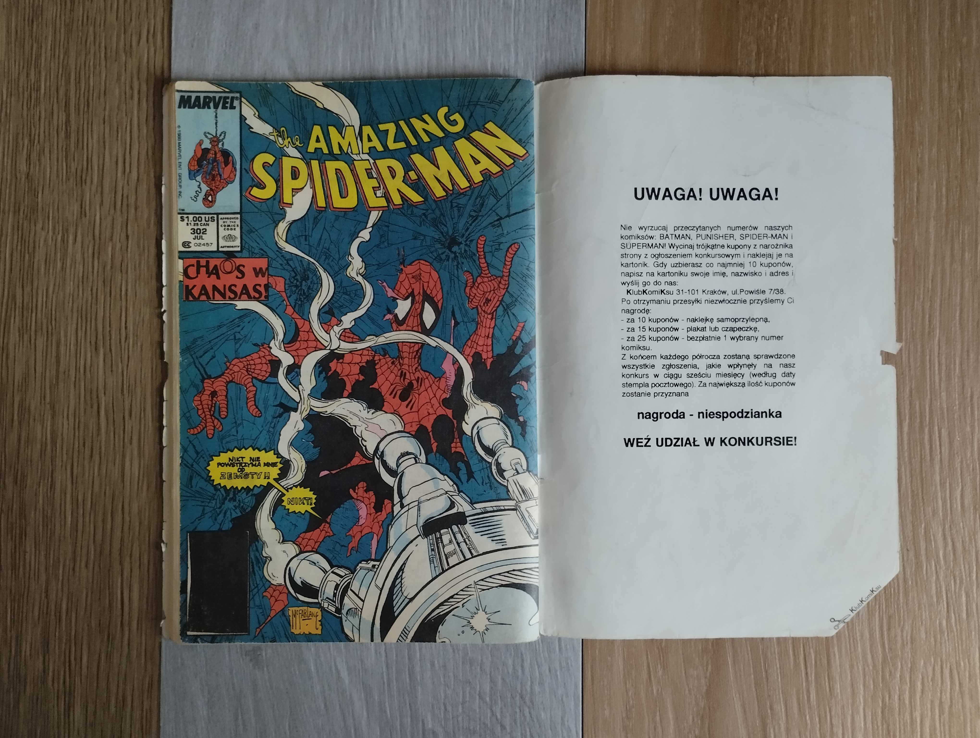 Komiks Spider-Man 5/1991