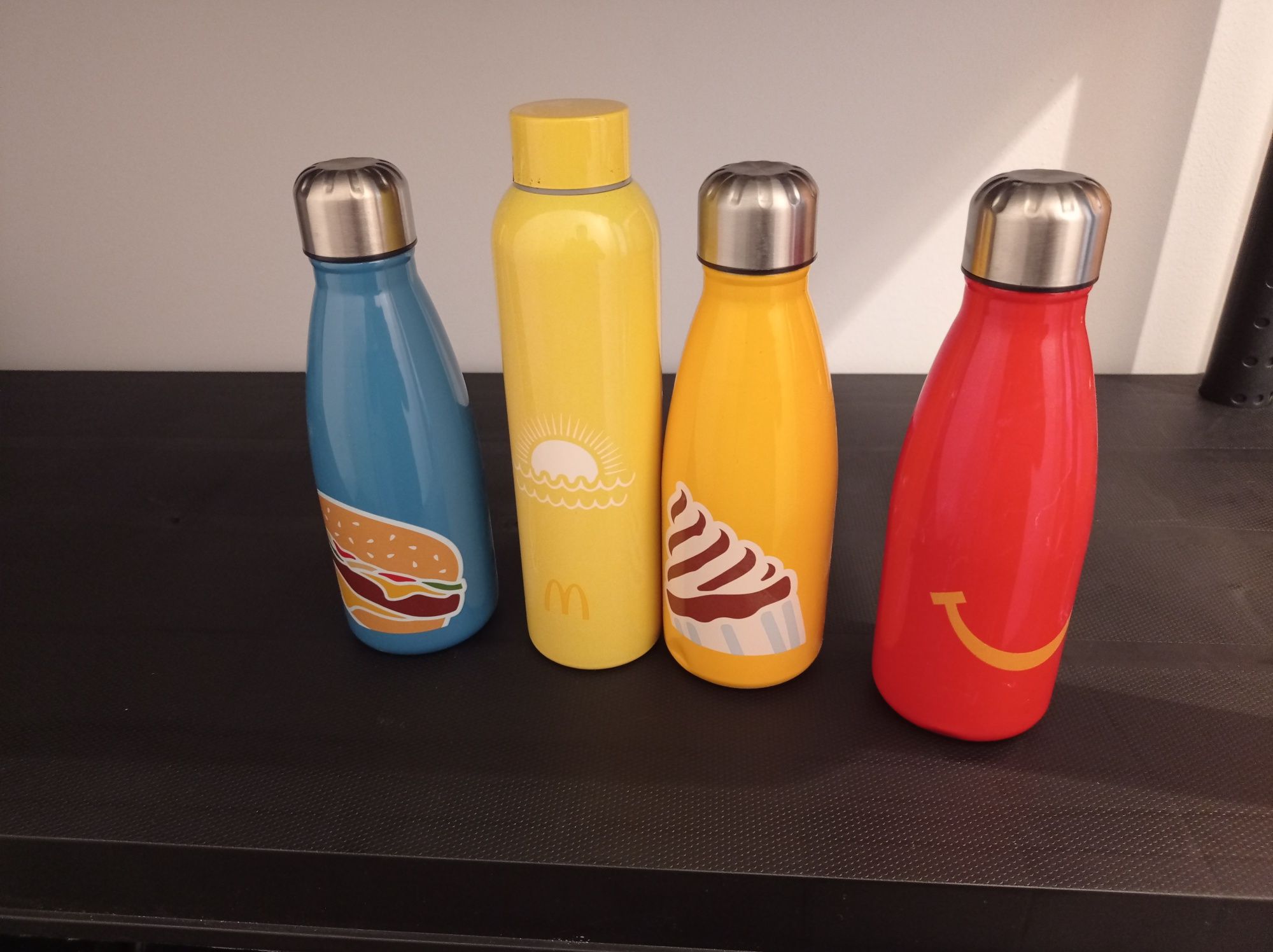 Garrafas coleção McDonald's