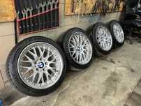 Alufelgi kola Bmw 5x120 17” BBS RS 740 opony lenie jak nowe