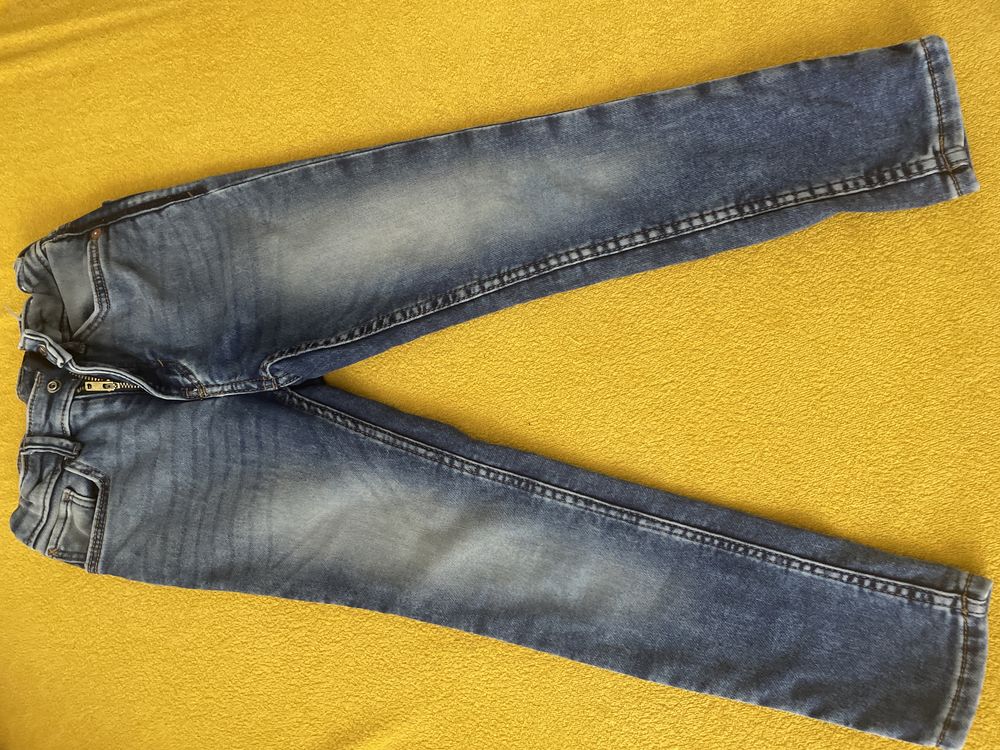 Spodnie jeansowe chłopięce H&M 116 slim