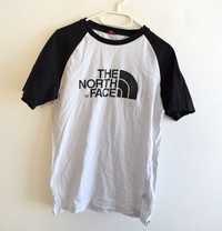 The North Face koszulka t-shirt biały z logo s
