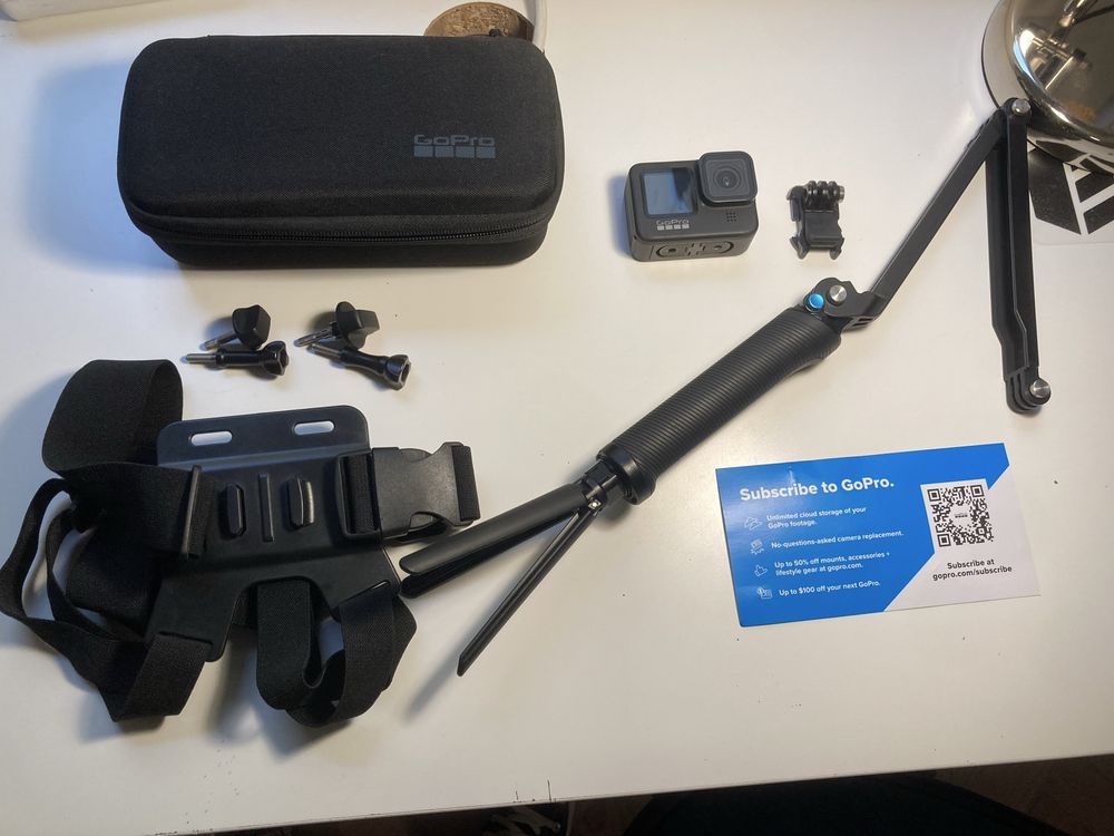 Gopro 9black com Acessórios