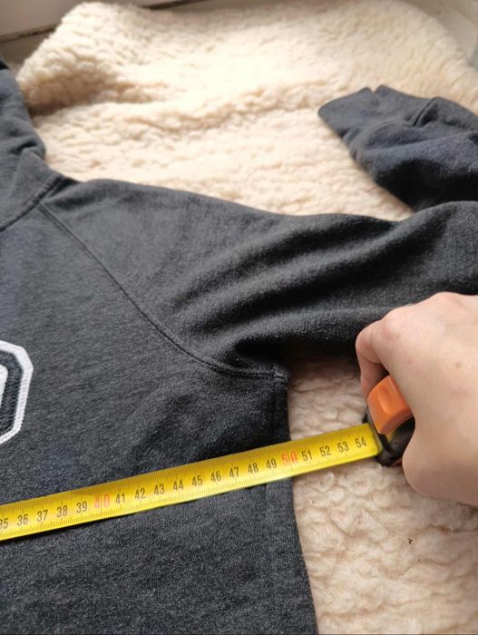 Bluza rozpinana z kapturem gap szara 38 M