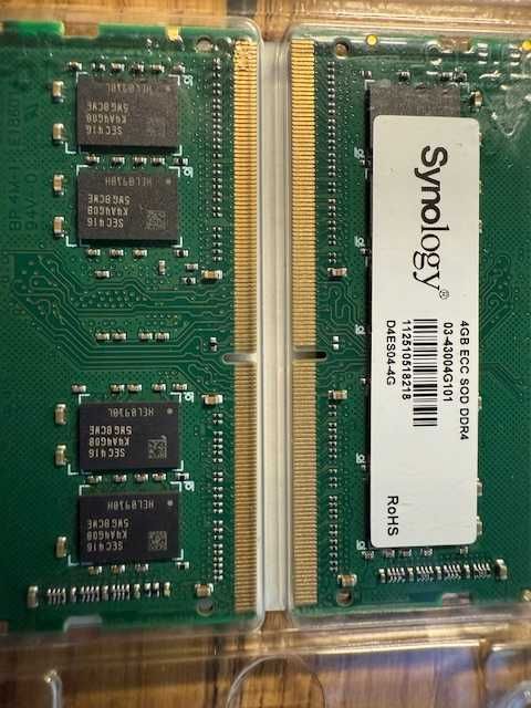 Pamięć RAM - Synology 4GB ECC SODIMM DDR4