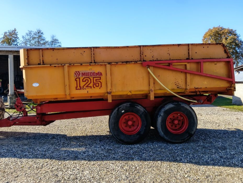 Przyczepa skorupowa 12.5 tony MIEDEMA