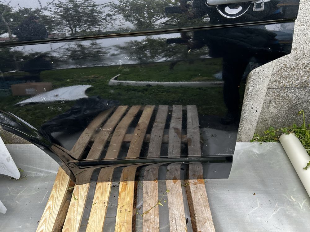 Vw T5 drzwi lewe Kierowcy z szybą lc9z czarne