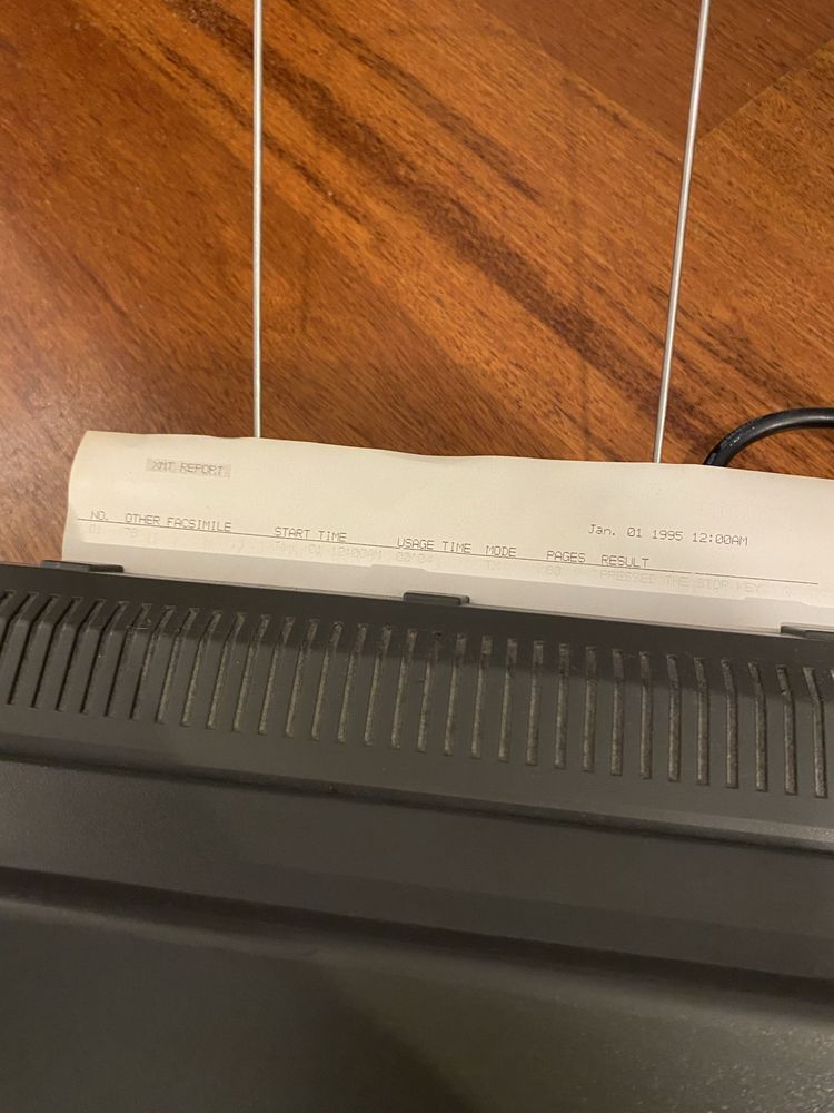 Fax Faks Panasonic KX-F800