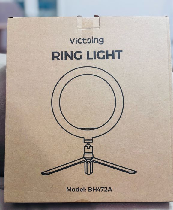 lampa pierścieniowa VicTsing Ring Light, model BH472A.
