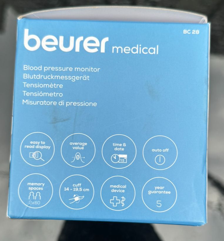 Тонометр beurer medical BC 28