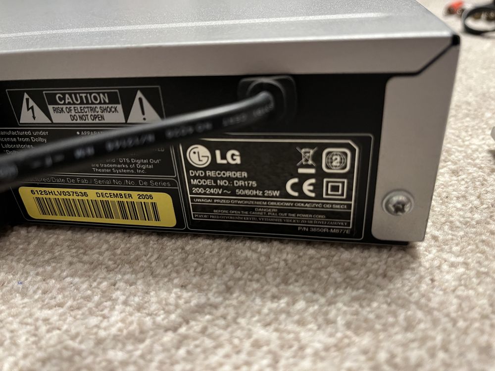 Nagrywarka DVD LG DR175