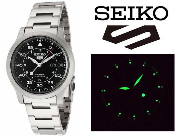 класика - новий Seiko SNK809K1 механічний 7S26 наручний годинник