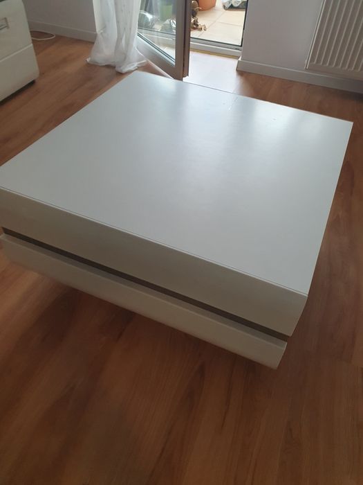 Zestaw mebli stolik kawowy, stolik rtv i półka