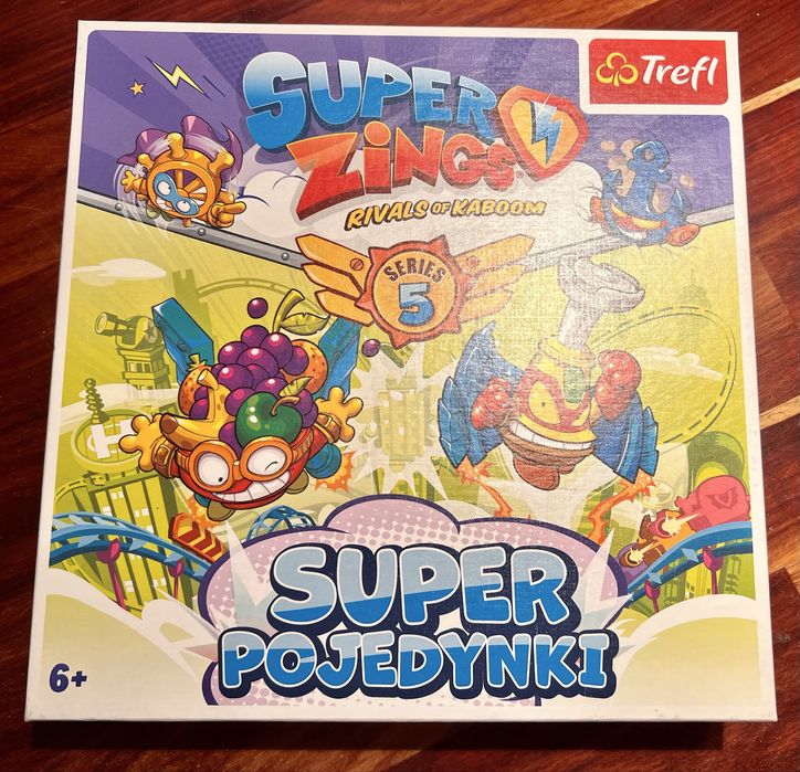 Gry (6szt.) Hollywood, wyspa smoków, zakodowany zamek, super zings…