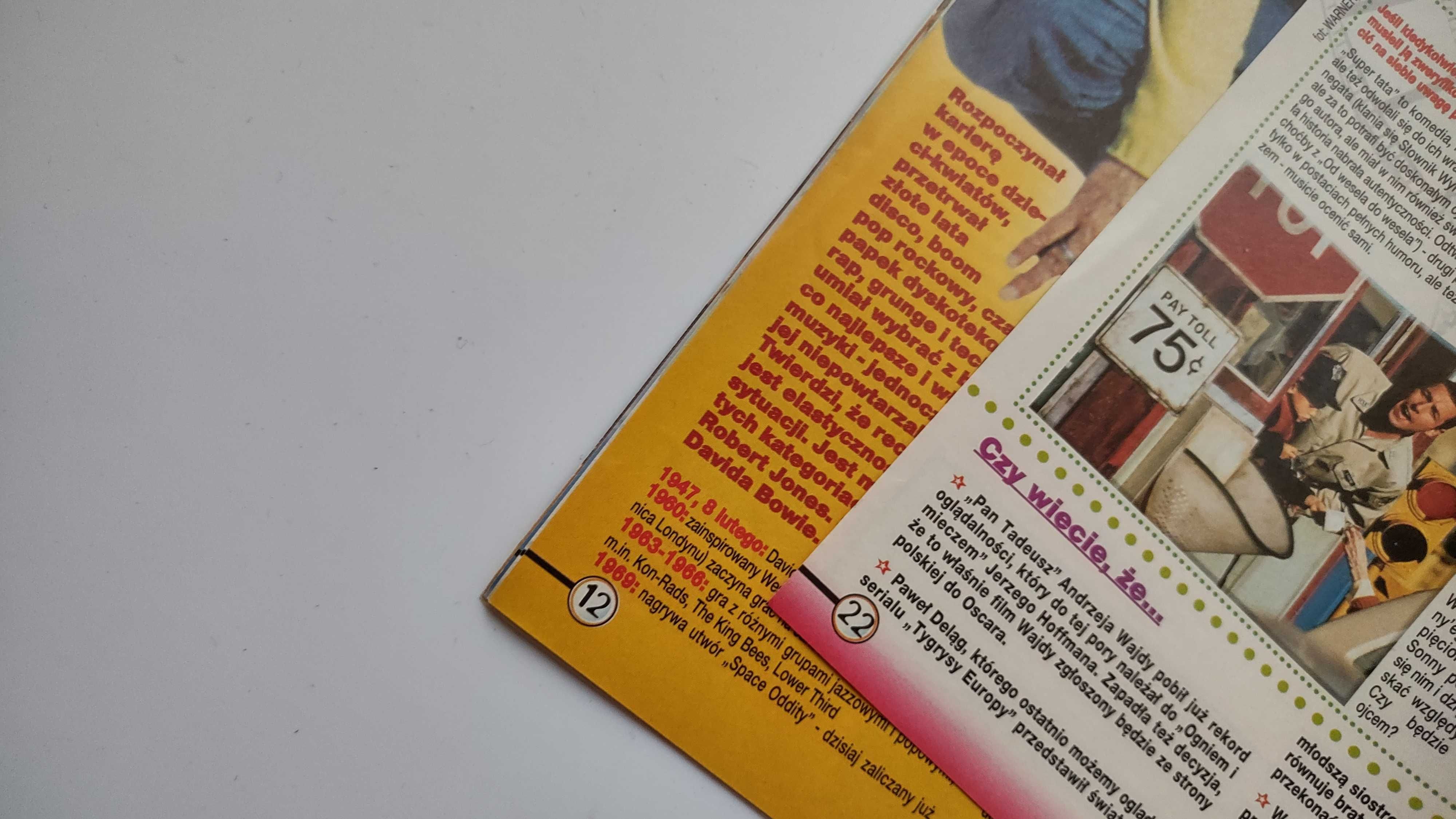 Fan magazyn 12 1999 brak plakatów, są 2 pocztówki