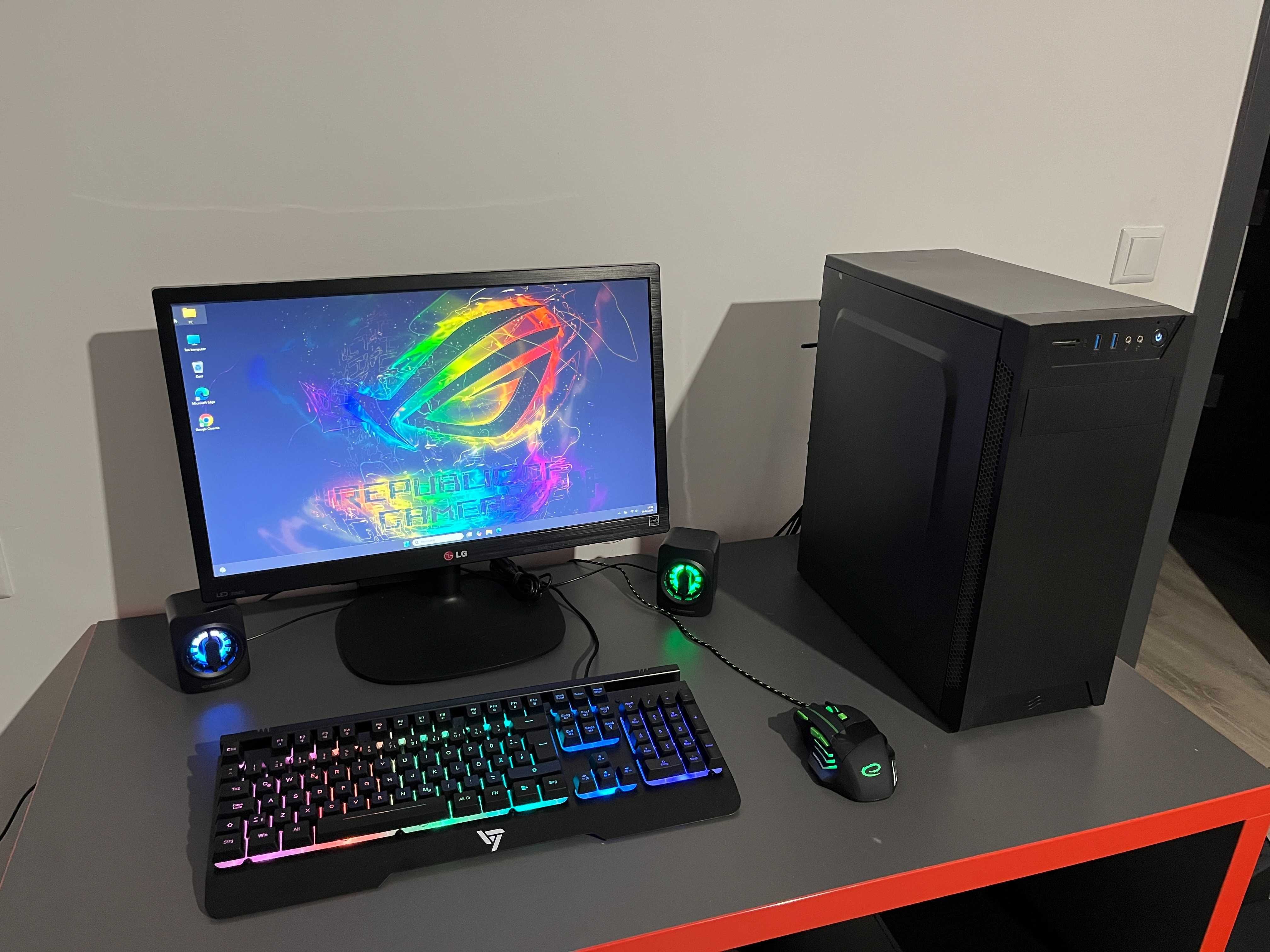 Komputer Gamingowy Gracza Win11 i5 7th 16GB SSD 750GB  GTX960 4GB WiFi