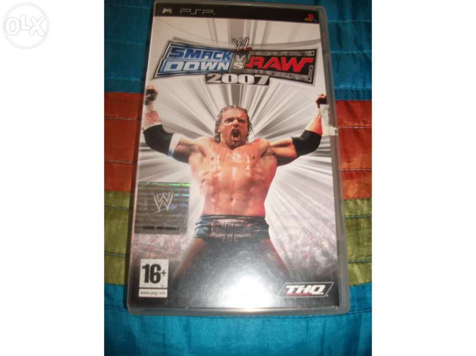 Jogo psp Smack Down 2007