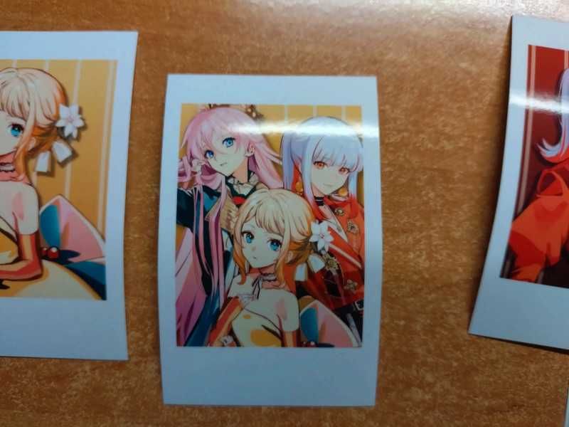 Vocaloid Cevio IA ONE 2023 Święta Polaroidy Pocztówka