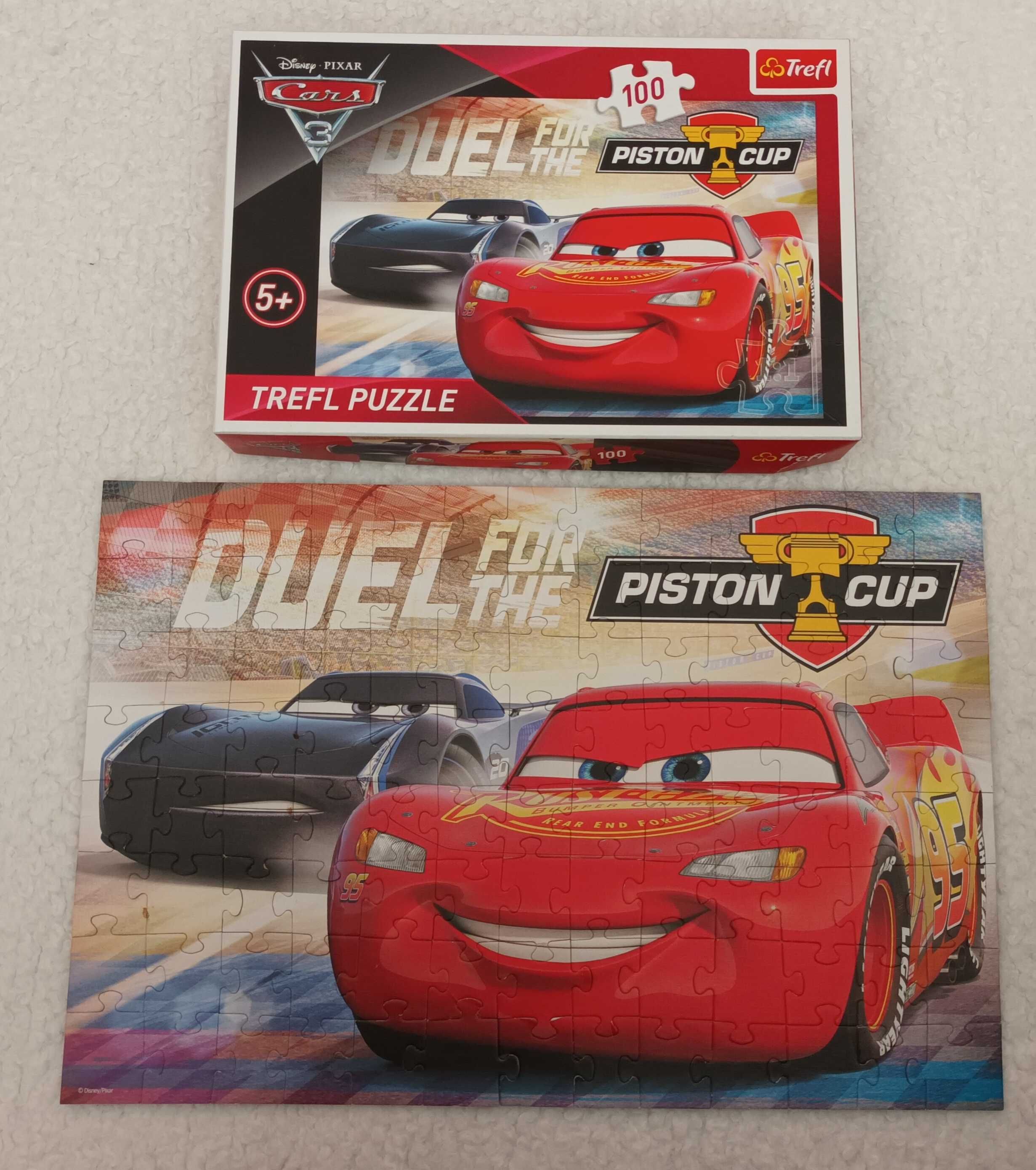 Puzzle Cars Disney Trefl 100 części