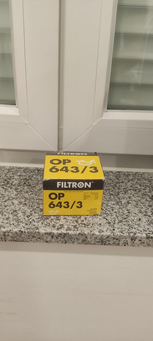 Filtro de óleo FILTRON OP643/3