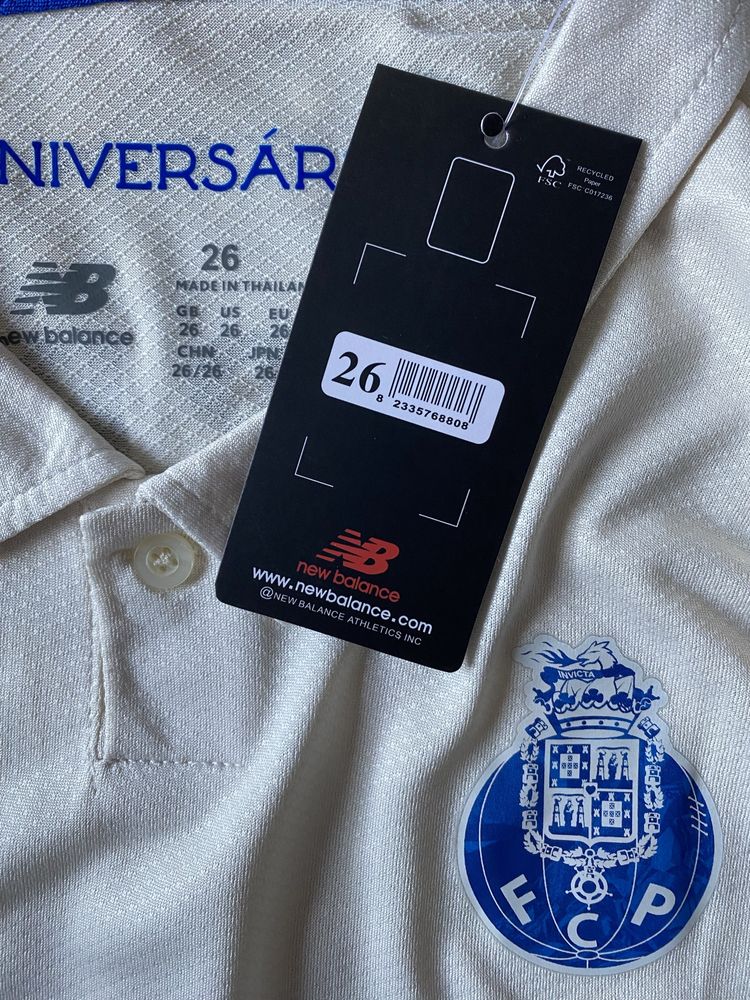 Conjunto criança FC Porto camisola e calções 10/11 anos