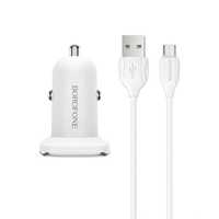 Borofone Ładowarka Samochodowa Bz12 Lasting Power - 2Xusb - 2,4A Z