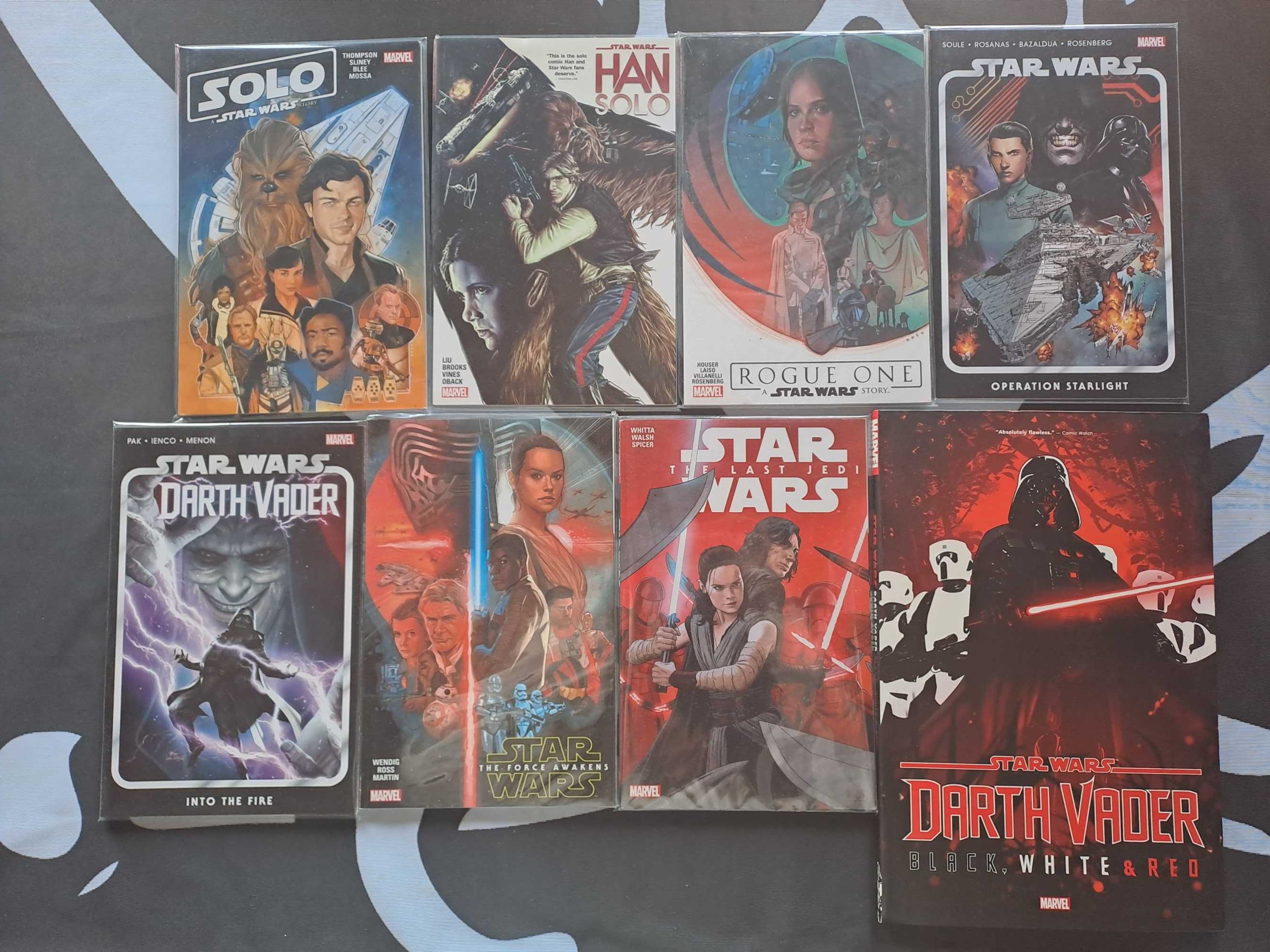 Star Wars - BDs/Comics (excelente estado, ler descrição)