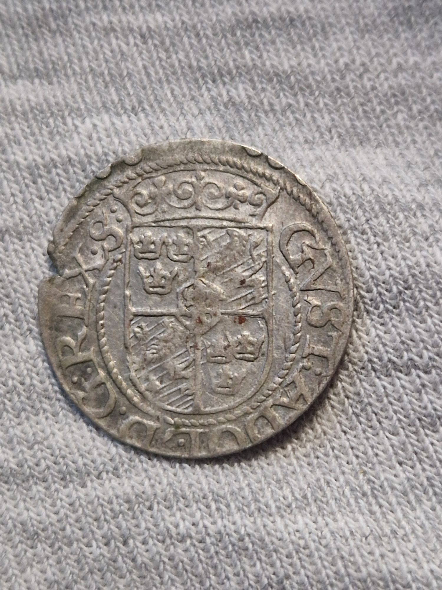 Moneta Półtorak 1624 Ryga