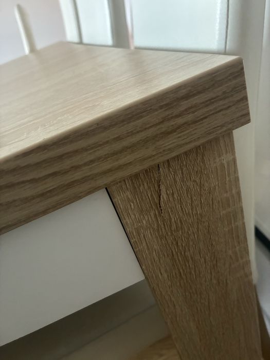 Stół 160x90 i 8 krzeseł, max rozmiar stołu 310x90