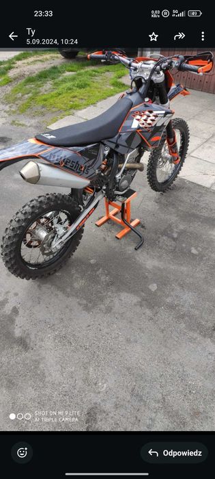 KTM exc-f 250 Zarejestrowany i ubezp.
