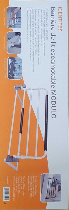 Grades Laterais para cama rebatíveis