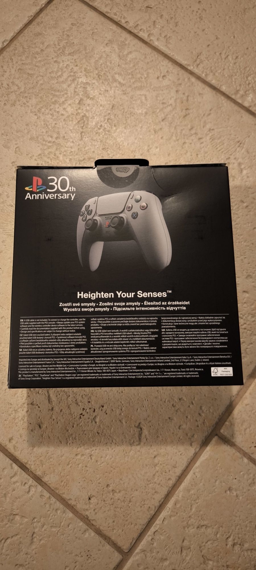 Dualsense 30th anniversary nowy zaplombowany 30 urodziny ps5 playstati