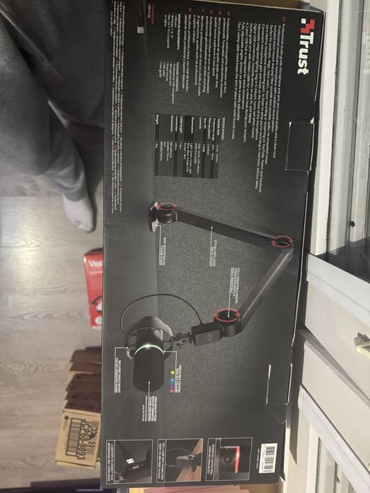 Mikrofon Trust GXT-255+ USB z ramieniem – jak nowy