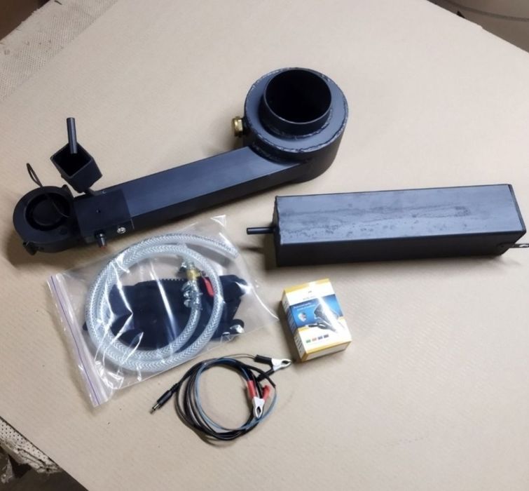 Пальник на відпрацьованому маслі, Горелка на отработке, буржуйка печь