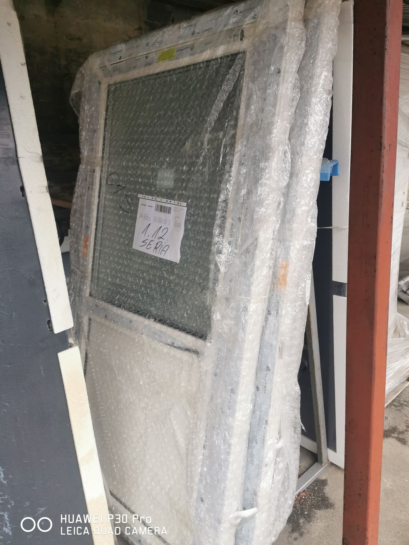 DRZWI Aluminium MB-70 ciepłe białe L i P