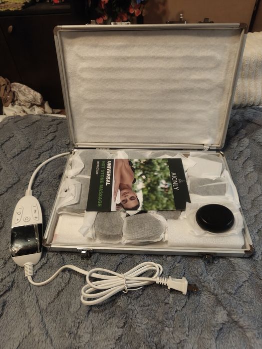 Zestaw do masażu gorącymi kamieniami